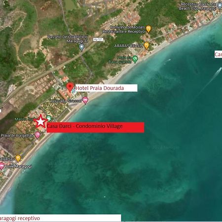Casa Darci - Beira-Mar, No Condominio Village Maragogi Ngoại thất bức ảnh